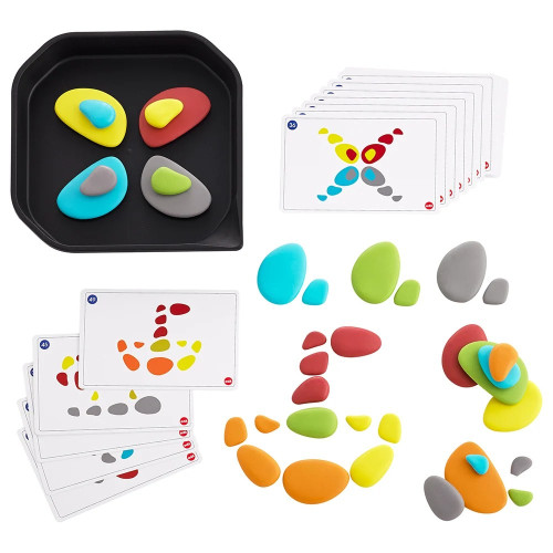 Edx Education FunPlay Rainbow Pebbles