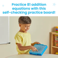 Hand2Mind Addition Practice Board Self-Checking Math Facts Hand2Mind Addition Practice Board Self-Checking Math Facts