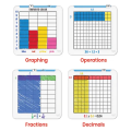 Hand2Mind Build-A-Grid Student Grid Set of 4 Hand2Mind Build-A-Grid Student Grid Set of 4