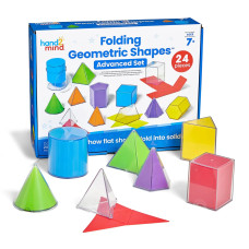 Hand2Mind Folding Geometric Shapes Advanced Set