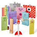 Hand2Mind MathLink Cubes Numberblocks Heroes with Zeroes Activity Set