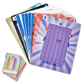 Hand2Mind MathLink Cubes Numberblocks Heroes with Zeroes Activity Set