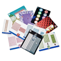 Hand2Mind MathLink Cubes Numberblocks Heroes with Zeroes Activity Set