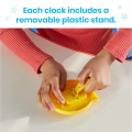 Hand2Mind Rainbow Geared Mini Clocks Set of 6