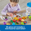 Learning Resources A to Z Mini Foods Play Food Set