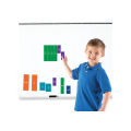 Learning Resources Double-Sided Magnetic Rainbow Fraction Squares