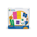 Learning Resources Double-Sided Magnetic Rainbow Fraction Squares