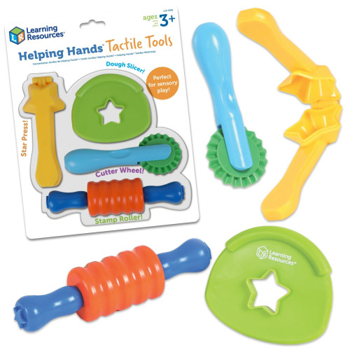 Learning Resources Helping Hands Tactile Tools Set of 4