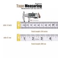 Soft Measuring Tape - 300cm, set of 5 pcs
