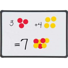 Magnetic Two Colour Counters, Set of 100 (2cm)