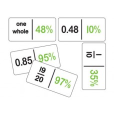 Dominoes Fraction Equivalency Percent